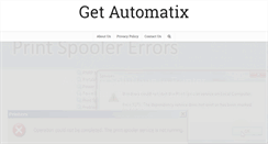 Desktop Screenshot of getautomatix.com
